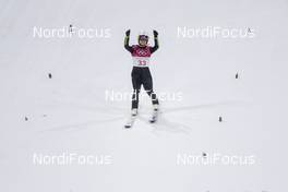 12.02.2018, Pyeongchang, Korea (KOR): Sara Takanashi (JPN) - XXIII. Olympic Winter Games Pyeongchang 2018, ski jumping ladies, individual HS109, Pyeongchang (KOR). www.nordicfocus.com. © Thibaut/NordicFocus. Every downloaded picture is fee-liable.