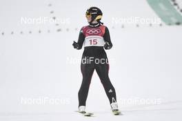 12.02.2018, Pyeongchang, Korea (KOR): Silje Opseth (NOR) - XXIII. Olympic Winter Games Pyeongchang 2018, ski jumping ladies, individual HS109, Pyeongchang (KOR). www.nordicfocus.com. © Thibaut/NordicFocus. Every downloaded picture is fee-liable.