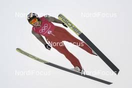 11.02.2018, Pyeongchang, Korea (KOR): Abby Ringquist (USA) - XXIII. Olympic Winter Games Pyeongchang 2018, ski jumping ladies, training, Pyeongchang (KOR). www.nordicfocus.com. © Thibaut/NordicFocus. Every downloaded picture is fee-liable.