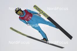 11.02.2018, Pyeongchang, Korea (KOR): Lea Lemare (FRA) - XXIII. Olympic Winter Games Pyeongchang 2018, ski jumping ladies, training, Pyeongchang (KOR). www.nordicfocus.com. © Thibaut/NordicFocus. Every downloaded picture is fee-liable.