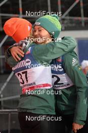 02.12.2018, Lillehammer, Norway (NOR): Katharina Althaus (GER), Carina Vogt (GER) - FIS world cup ski jumping ladies, individual HS140, Lillehammer (NOR). www.nordicfocus.com. © Tumashov /NordicFocus. Every downloaded picture is fee-liable.