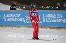 02.12.2018, Lillehammer, Norway (NOR): Lea Lemare (FRA) - FIS world cup ski jumping ladies, individual HS140, Lillehammer (NOR). www.nordicfocus.com. © Tumashov /NordicFocus. Every downloaded picture is fee-liable.