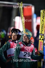 30.11.2018, Lillehammer, Norway (NOR): Ramona Straub (GER), Carina Vogt (GER) - FIS world cup ski jumping ladies, individual HS98, Lillehammer (NOR). www.nordicfocus.com. © Tumashov /NordicFocus. Every downloaded picture is fee-liable.
