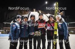 30.11.2018, Lillehammer, Norway (NOR): Anna Odine Stroem (NOR), Maren Lundby (NOR) - FIS world cup ski jumping ladies, individual HS98, Lillehammer (NOR). www.nordicfocus.com. © Tumashov /NordicFocus. Every downloaded picture is fee-liable.