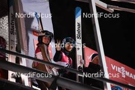 29.11.2018, Lillehammer, Norway (NOR): Lidiia Iakovleva (RUS), Veronika Shishkina (KAZ) - FIS world cup ski jumping ladies, training, Lillehammer (NOR). www.nordicfocus.com. © Tumashov /NordicFocus. Every downloaded picture is fee-liable.