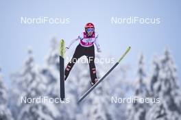 15.12.2018, Premanon, France (FRA): Daniela Iraschko-Stolz (AUT) - FIS world cup ski jumping ladies, individual HS90, Premanon (FRA). www.nordicfocus.com. © Thibaut/NordicFocus. Every downloaded picture is fee-liable.