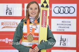 16.12.2018, Premanon, France (FRA): Katharina Althaus (GER) - FIS world cup ski jumping ladies, individual HS90, Premanon (FRA). www.nordicfocus.com. © Thibaut/NordicFocus. Every downloaded picture is fee-liable.