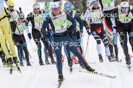04.02.2018, Oberammergau, Germany (GER): Toni Escher (GER), Urban Lentsch (AUT), (l-r)  - FIS World Loppet Cup Koenig Ludwig Lauf, Oberammergau (GER). www.nordicfocus.com. © Rauschendorfer/NordicFocus. Every downloaded picture is fee-liable.