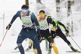 03.02.2018, Oberammergau, Germany (GER): Manuel Becker (GER), Michael Mellert (GER), (l-r)  - FIS World Loppet Cup Koenig Ludwig Lauf, Oberammergau (GER). www.nordicfocus.com. © Rauschendorfer/NordicFocus. Every downloaded picture is fee-liable.