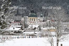 03.02.2018, Oberammergau, Germany (GER): start of the 21 km race - FIS World Loppet Cup Koenig Ludwig Lauf, Oberammergau (GER). www.nordicfocus.com. © Rauschendorfer/NordicFocus. Every downloaded picture is fee-liable.