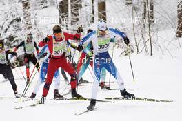 03.02.2018, Oberammergau, Germany (GER): Nils Stahl (GER), Martin Rejzek (GER), (l-r)  - FIS World Loppet Cup Koenig Ludwig Lauf, Oberammergau (GER). www.nordicfocus.com. © Rauschendorfer/NordicFocus. Every downloaded picture is fee-liable.