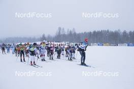 04.03.2018, Mora, Sweden (SWE): Jan Srail (CZE) leads the elite field after the start - Visma Ski Classics, 94th Vasaloppet, Mora (SWE). www.nordicfocus.com. © Manzoni/NordicFocus. Every downloaded picture is fee-liable.