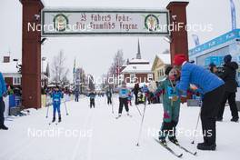 03.03.2018, Mora, Sweden (SWE): Event Feature: scene from the arrival at the childrens loppet - Visma Ski Classics, 94th Vasaloppet, Mora (SWE). www.nordicfocus.com. © Manzoni/NordicFocus. Every downloaded picture is fee-liable.