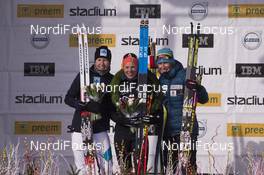 04.03.2018, Mora, Sweden (SWE): Astrid Oeyre Slind (NOR), Lina Korsgren (SWE), Katerina Smutna (CZE), (l-r) - Visma Ski Classics, 94th Vasaloppet, Mora (SWE). www.nordicfocus.com. © Manzoni/NordicFocus. Every downloaded picture is fee-liable.