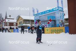 03.03.2018, Mora, Sweden (SWE): Event Feature: finisher at the childrens loppet - Visma Ski Classics, 94th Vasaloppet, Mora (SWE). www.nordicfocus.com. © Manzoni/NordicFocus. Every downloaded picture is fee-liable.