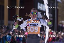 14.04.2018, Levi, Finland (FIN): Justyna Kowalczyk (POL) - Visma Ski Classics Yllaes-Levi, Levi (FIN). www.nordicfocus.com. © Manzoni/NordicFocus. Every downloaded picture is fee-liable.