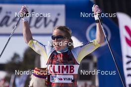 14.04.2018, Levi, Finland (FIN): Astrid Oeyre Slind (NOR) - Visma Ski Classics Yllaes-Levi, Levi (FIN). www.nordicfocus.com. © Manzoni/NordicFocus. Every downloaded picture is fee-liable.