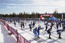 14.04.2018, Levi, Finland (FIN): Event Feature: undefined athletes compete on the track - Visma Ski Classics Yllaes-Levi, Levi (FIN). www.nordicfocus.com. © Magnus Oesth/NordicFocus. Every downloaded picture is fee-liable.