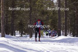 14.04.2018, Levi, Finland (FIN): Oeyvind Moen Fjeld (NOR) - Visma Ski Classics Yllaes-Levi, Levi (FIN). www.nordicfocus.com. © Manzoni/NordicFocus. Every downloaded picture is fee-liable.