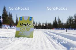 14.04.2018, Levi, Finland (FIN): Start sign for the overall leader - Visma Ski Classics Yllaes-Levi, Levi (FIN). www.nordicfocus.com. © Manzoni/NordicFocus. Every downloaded picture is fee-liable.
