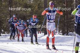 14.04.2018, Levi, Finland (FIN): Alexis Jeannerod (FRA), Iivo Niskanen (FIN), (l-r) - Visma Ski Classics Yllaes-Levi, Levi (FIN). www.nordicfocus.com. © Manzoni/NordicFocus. Every downloaded picture is fee-liable.