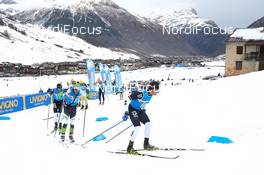 02.12.2018, Livigno, Italy (ITA): Mauro Brigadoi (ITA), Marcus Johansson (SWE), (l-r)  - Visma Ski Classics La Sgambeda, Individual Prologue, Livigno (ITA). www.nordicfocus.com. © Rauschendorfer/NordicFocus. Every downloaded picture is fee-liable.