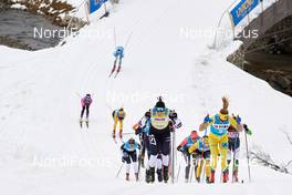 02.12.2018, Livigno, Italy (ITA): Britta Johansson Norgren (SWE), Astrid Oyre Slind (NOR), (l-r)  - Visma Ski Classics La Sgambeda, Individual Prologue, Livigno (ITA). www.nordicfocus.com. © Rauschendorfer/NordicFocus. Every downloaded picture is fee-liable.
