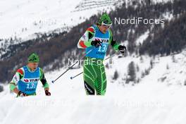 30.11.2018, Livigno, Italy (ITA): Vaclav Sedlasek (CZE), Jiri Pliska (CZE), (l-r)  - Visma Ski Classics La Sgambeda, Pro Team Prologue, Livigno (ITA). www.nordicfocus.com. © Rauschendorfer/NordicFocus. Every downloaded picture is fee-liable.