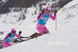 30.11.2018, Livigno, Italy (ITA): Ilya Chernousov (RUS), Jan Srail (CZE), (l-r)  - Visma Ski Classics La Sgambeda, Pro Team Prologue, Livigno (ITA). www.nordicfocus.com. © Rauschendorfer/NordicFocus. Every downloaded picture is fee-liable.
