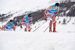 30.11.2018, Livigno, Italy (ITA): Hans Maeenpaeae (FIN), Viktor Maeenpaeae (FIN), Niko Koskela (FIN), (l-r)  - Visma Ski Classics La Sgambeda, Pro Team Prologue, Livigno (ITA). www.nordicfocus.com. © Rauschendorfer/NordicFocus. Every downloaded picture is fee-liable.