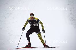 30.11.2018, Livigno, Italy (ITA): Adrien Mougel (FRA) - Visma Ski Classics La Sgambeda, Photo Shooting with Team Jobstation Rossignol, Livigno (ITA). www.nordicfocus.com. © Rauschendorfer/NordicFocus. Every downloaded picture is fee-liable.