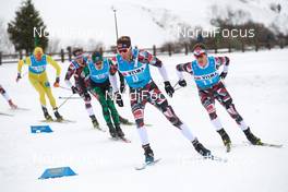 02.12.2018, Livigno, Italy (ITA): Ermil Vokuev (RUS), Simen Ostensen (NOR), Petter Eliassen (NOR), (l-r)  - Visma Ski Classics La Sgambeda, Individual Prologue, Livigno (ITA). www.nordicfocus.com. © Rauschendorfer/NordicFocus. Every downloaded picture is fee-liable.