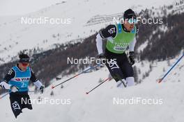 30.11.2018, Livigno, Italy (ITA): Markus Ottosson (SWE), Anton Karlsson (SWE), (l-r)  - Visma Ski Classics La Sgambeda, Pro Team Prologue, Livigno (ITA). www.nordicfocus.com. © Rauschendorfer/NordicFocus. Every downloaded picture is fee-liable.