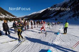 01.12.2018, Livigno, Italy (ITA): group of athletes - La Sgambeda, Skating Race, Livigno (ITA). www.nordicfocus.com. © Rauschendorfer/NordicFocus. Every downloaded picture is fee-liable.