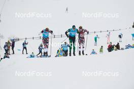 02.12.2018, Livigno, Italy (ITA): Simen Ostensen (NOR), Ermil Vokuev (RUS), Morten Eide Pedersen (NOR), (l-r)  - Visma Ski Classics La Sgambeda, Individual Prologue, Livigno (ITA). www.nordicfocus.com. © Rauschendorfer/NordicFocus. Every downloaded picture is fee-liable.