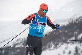 30.11.2018, Livigno, Italy (ITA): Oskar Kardin (SWE) - Visma Ski Classics La Sgambeda, Pro Team Prologue, Livigno (ITA). www.nordicfocus.com. © Rauschendorfer/NordicFocus. Every downloaded picture is fee-liable.
