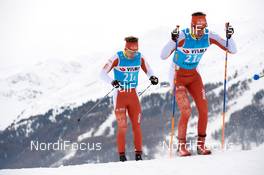 30.11.2018, Livigno, Italy (ITA): Jackub Graf (CZE), Martin Svarc (CZE), (l-r)  - Visma Ski Classics La Sgambeda, Pro Team Prologue, Livigno (ITA). www.nordicfocus.com. © Rauschendorfer/NordicFocus. Every downloaded picture is fee-liable.