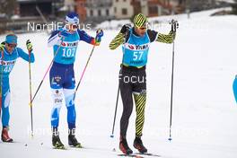 02.12.2018, Livigno, Italy (ITA): Niklas Henriksson (SWE), Adrien Mougel (FRA), (l-r)  - Visma Ski Classics La Sgambeda, Individual Prologue, Livigno (ITA). www.nordicfocus.com. © Rauschendorfer/NordicFocus. Every downloaded picture is fee-liable.