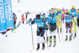 02.12.2018, Livigno, Italy (ITA): Marcus Johansson (SWE), Mauro Brigadoi (ITA), (l-r)  - Visma Ski Classics La Sgambeda, Individual Prologue, Livigno (ITA). www.nordicfocus.com. © Rauschendorfer/NordicFocus. Every downloaded picture is fee-liable.