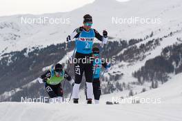 30.11.2018, Livigno, Italy (ITA): Anton Karlsson (SWE), Emil Persson (SWE), Marcus Johansson (SWE), (l-r)  - Visma Ski Classics La Sgambeda, Pro Team Prologue, Livigno (ITA). www.nordicfocus.com. © Rauschendorfer/NordicFocus. Every downloaded picture is fee-liable.