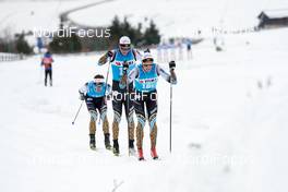 30.11.2018, Livigno, Italy (ITA): Vetle Thyli (NOR), Torgeir Skare Thygesen (NOR), Magnus Vesterheim (NOR), (l-r)  - Visma Ski Classics La Sgambeda, Pro Team Prologue, Livigno (ITA). www.nordicfocus.com. © Rauschendorfer/NordicFocus. Every downloaded picture is fee-liable.