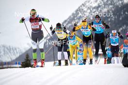 02.12.2018, Livigno, Italy (ITA): Justyna Kowalczyk (POL), Britta Johansson Norgren (SWE), Astrid Oyre Slind (NOR), Lina Korsgren (SWE), Ingeborg Dahl (NOR), (l-r)  - Visma Ski Classics La Sgambeda, Individual Prologue, Livigno (ITA). www.nordicfocus.com. © Rauschendorfer/NordicFocus. Every downloaded picture is fee-liable.