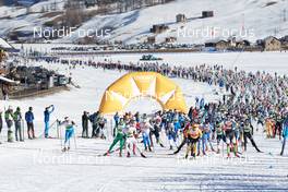 01.12.2018, Livigno, Italy (ITA): start of the race - La Sgambeda, Skating Race, Livigno (ITA). www.nordicfocus.com. © Rauschendorfer/NordicFocus. Every downloaded picture is fee-liable.