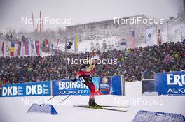 12.01.2019, Oberhof, Germany (GER): Johannes Thingnes Boe (NOR) -  IBU world cup biathlon, pursuit men, Oberhof (GER). www.nordicfocus.com. © Manzoni/NordicFocus. Every downloaded picture is fee-liable.