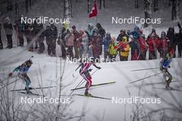 12.01.2019, Oberhof, Germany (GER): Simon Desthieux (FRA), Julian Eberhard (AUT), Benedikt Doll (GER), (l-r) -  IBU world cup biathlon, pursuit men, Oberhof (GER). www.nordicfocus.com. © Manzoni/NordicFocus. Every downloaded picture is fee-liable.