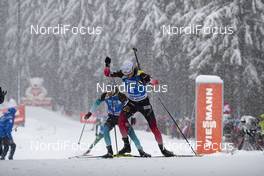 12.01.2019, Oberhof, Germany (GER): Tarjei Boe (NOR) -  IBU world cup biathlon, pursuit men, Oberhof (GER). www.nordicfocus.com. © Manzoni/NordicFocus. Every downloaded picture is fee-liable.