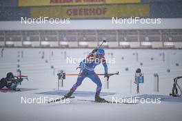 12.01.2019, Oberhof, Germany (GER): Alexander Loginov (RUS) -  IBU world cup biathlon, pursuit men, Oberhof (GER). www.nordicfocus.com. © Manzoni/NordicFocus. Every downloaded picture is fee-liable.