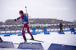 12.01.2019, Oberhof, Germany (GER): Andrejs Rastorgujevs (LAT) -  IBU world cup biathlon, pursuit men, Oberhof (GER). www.nordicfocus.com. © Manzoni/NordicFocus. Every downloaded picture is fee-liable.