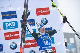 12.01.2019, Oberhof, Germany (GER): Lukas Hofer (ITA) -  IBU world cup biathlon, pursuit men, Oberhof (GER). www.nordicfocus.com. © Manzoni/NordicFocus. Every downloaded picture is fee-liable.