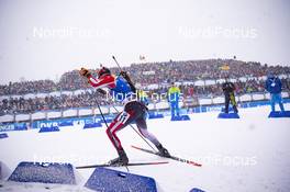 12.01.2019, Oberhof, Germany (GER): Simon Eder (AUT) -  IBU world cup biathlon, pursuit men, Oberhof (GER). www.nordicfocus.com. © Manzoni/NordicFocus. Every downloaded picture is fee-liable.